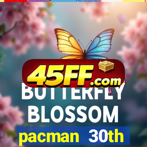 pacman 30th anniversary sonic